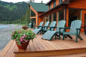 Kenai-Wilderness-Lodge aan het water