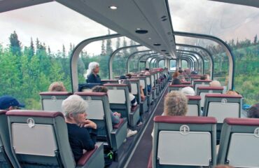 Rail road dome car Alaska ©CourtWhelan