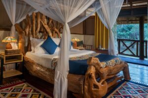 ishasha jungle lodge kamer