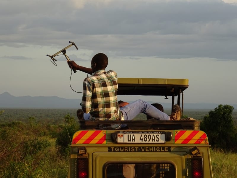 op safari met Uganda Carnivore Programm ©All for Nature Travel