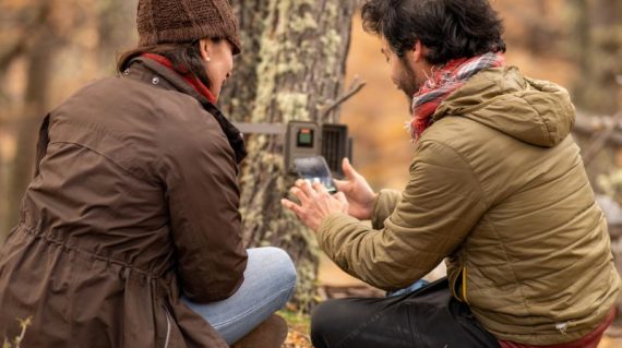 op pad met researchers van Fundación Cerro Guido Conservación
