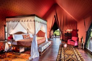 Luxe safaritent Botswana