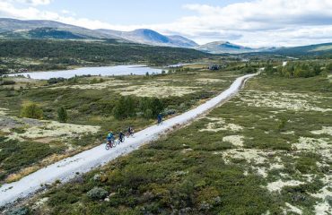 Met e- bike bij Dovrefjell