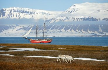 s/v Noorderlicht landschap Spitsbergen