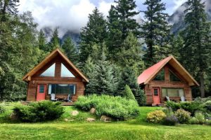 Tweedsmuir Park Lodge, lodge beren, lodge Canada