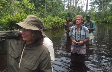 river crossing Odzala
