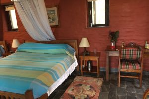 Tiger Mountain Pokhara Lodge, zicht op de Himalaya