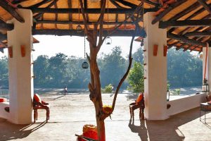 Flame of the Forest Lodge. bungalow India, luxe hotel India