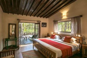 Kanha Jungle Lodge kamer, lodge Kanha National Park