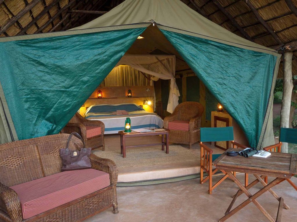 safaritent South Luangwa National Park, safari Zambia