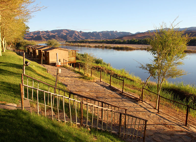 Norotshama River Resort, reis oranjerivier