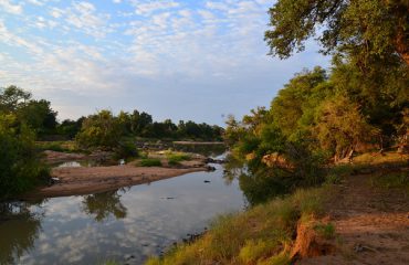 Rivier bij Koro River Camp