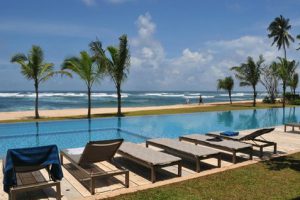 Sri Sharavi Villa's & Spa, Mirissa boetiekhotel, Sri Lanka blauwe vinvis