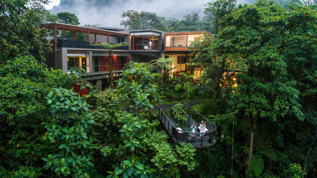 Mashpi Lodge, national geographic, reis Ecuador, lodge nevelwoud, cloud forest