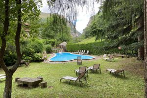 Palacio Florez Estrada, Somiedo NP, beren spanje