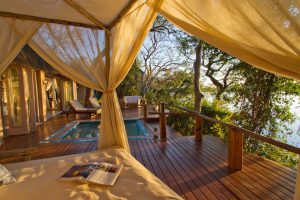 Tongabezi Lodge, 5 sterren luxe, Victoria Falls, Zambia Livingstone