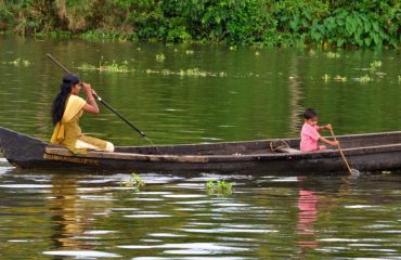 Kerala moeder en kind