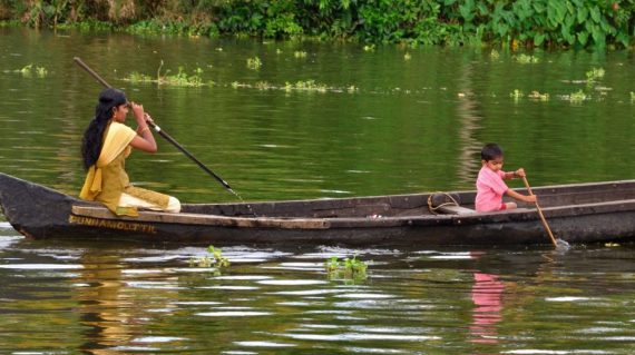 Kerala moeder en kind