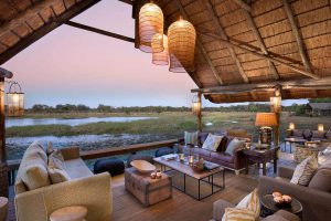 duurzame lodge Okavango Delta