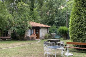 Palacio Florez Estrada, Somiedo NP, beren spanje