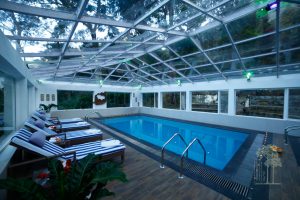 lodge met zwembad India