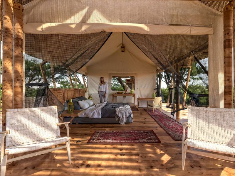 Samburu, Kenia, safari, giraf, luxe lodge ©Saruni