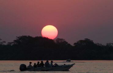 zonsondergang in de Pantanal ©Pantanal rivercruise BNT